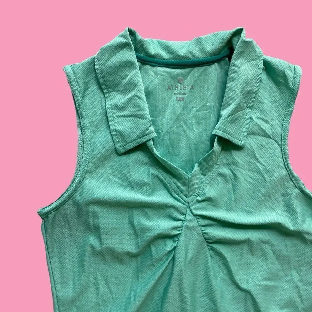 Athleta Collared Workout Tank Top - Picture 3 of 4